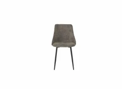 Eetkamerstoelen|Stoel Serra 51,5x45,5x79,5cm - stof - bruin