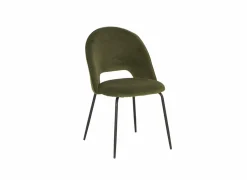 Eetkamerstoelen|Stoel Sister stof groen
