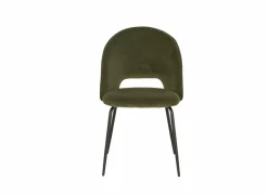 Eetkamerstoelen|Stoel Sister stof groen