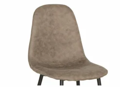 Keukenstoelen|Eetkamerstoelen|Stoel Speech 45x46x88cm - stof - taupe