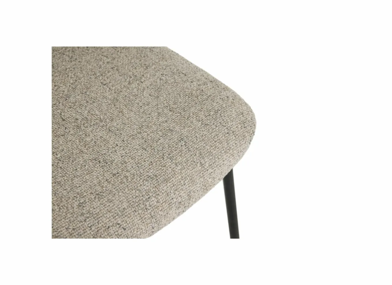 Eetkamerstoelen|Stoel Stone 48x52x81cm - stof - beige
