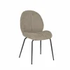 Eetkamerstoelen|Stoel Taupo 50,5x87,5x61cm - polyestervezel - taupe