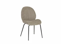Eetkamerstoelen|Stoel Taupo 50,5x87,5x61cm - polyestervezel - taupe