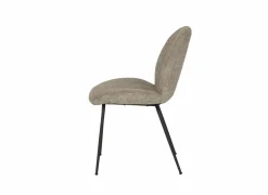 Eetkamerstoelen|Stoel Taupo 50,5x87,5x61cm - polyestervezel - taupe