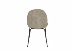 Eetkamerstoelen|Stoel Taupo 50,5x87,5x61cm - polyestervezel - taupe