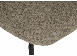 Eetkamerstoelen|Stoel Taupo 50,5x87,5x61cm - polyestervezel - taupe