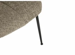 Eetkamerstoelen|Stoel Taupo 50,5x87,5x61cm - polyestervezel - taupe