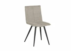 Stoel Town 56x44x86cm - stof - beige- Eetkamerstoelen