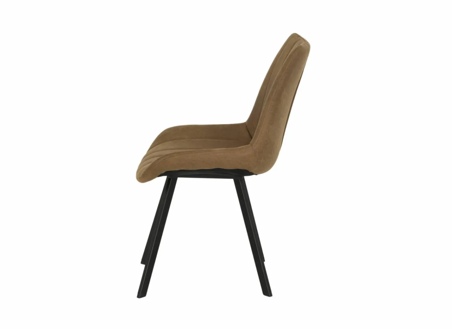 Stoel 54x59x86cm - microvezel - whisky- Eetkamerstoelen