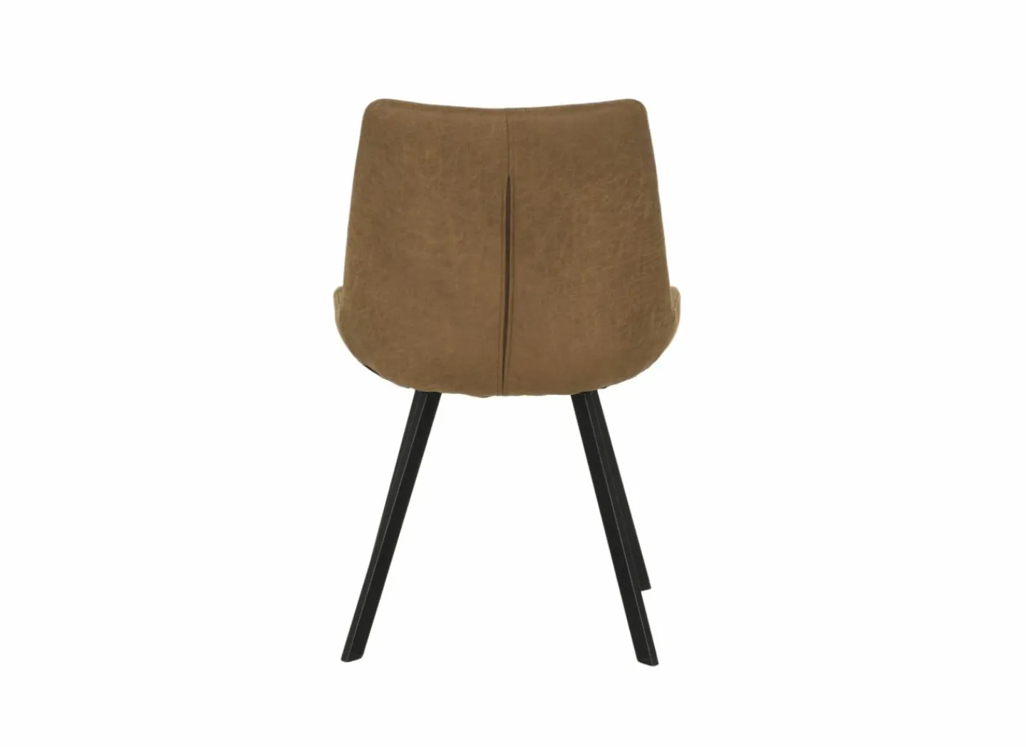 Stoel 54x59x86cm - microvezel - whisky- Eetkamerstoelen
