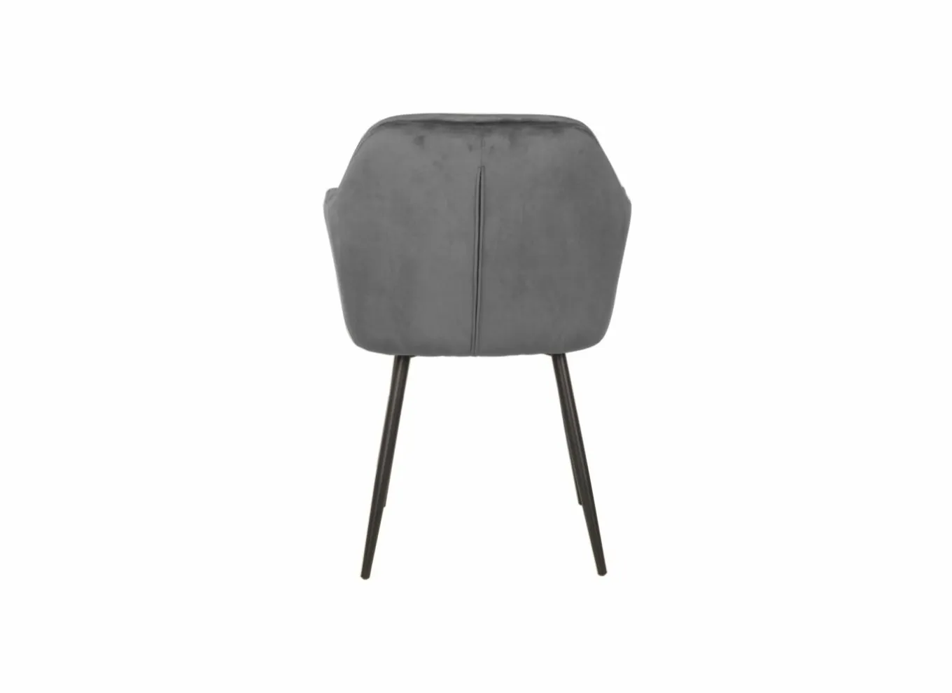 Eetkamerstoelen|Stoel 58x60x82cm - polyestervezel - grijs