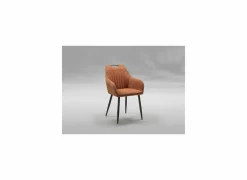 Eetkamerstoelen|Stoel 58x55x90cm - stof - koper