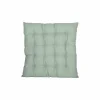 Tiseco Stoelkussens & -Hoezen|Stoelkussens & -Hoezen|Stoelkussen Uni 40x40cm - stof - groen