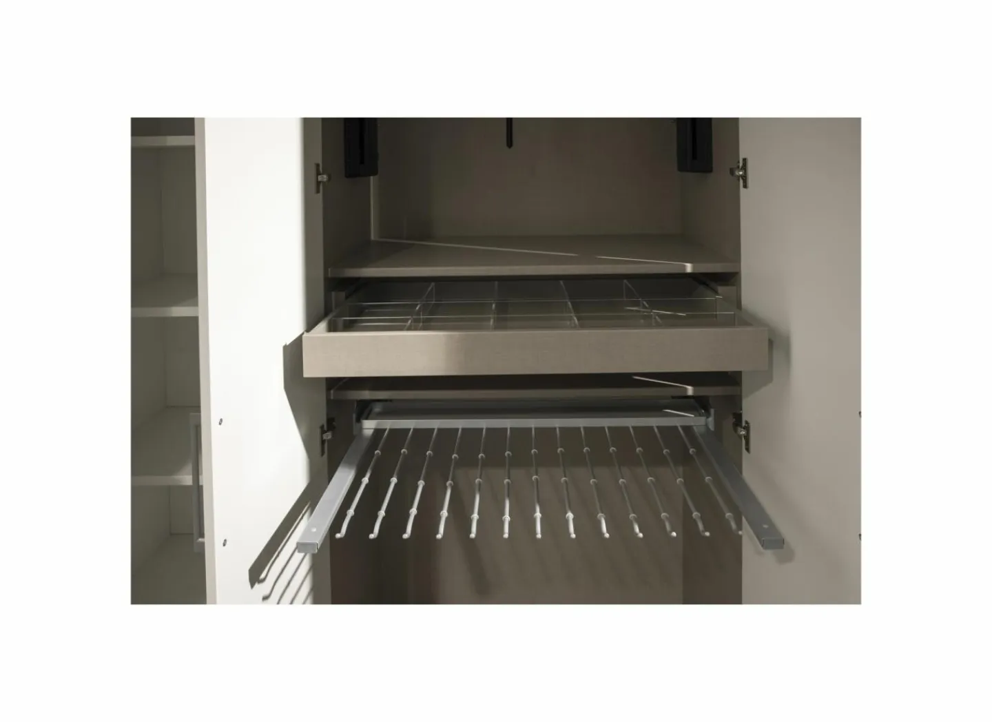 Systeemkast Orange 400cm - decor- alpine wit- Dressing & Maatwerk|Draaideurkast