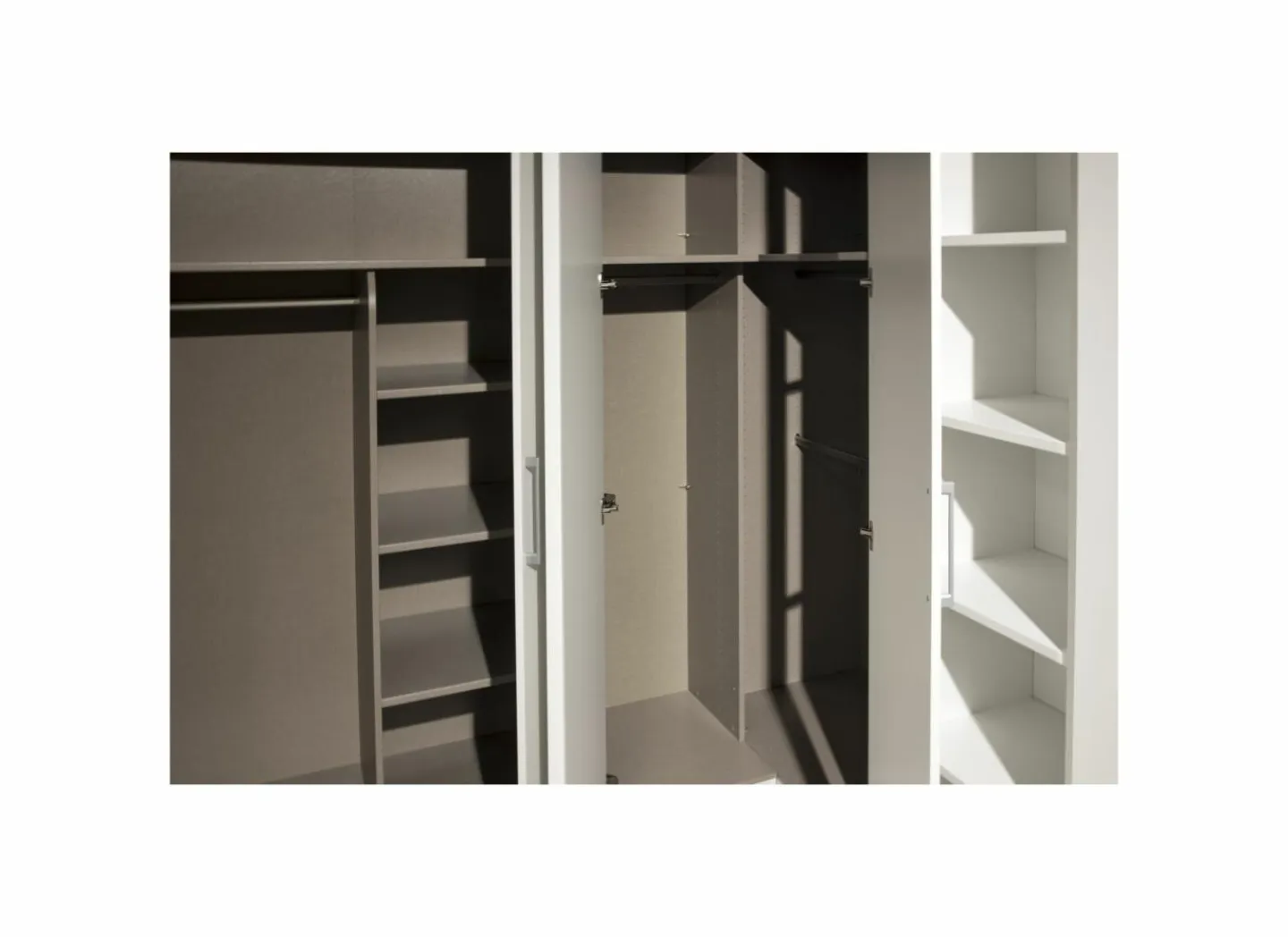 Systeemkast Orange 400cm - decor- alpine wit- Dressing & Maatwerk|Draaideurkast