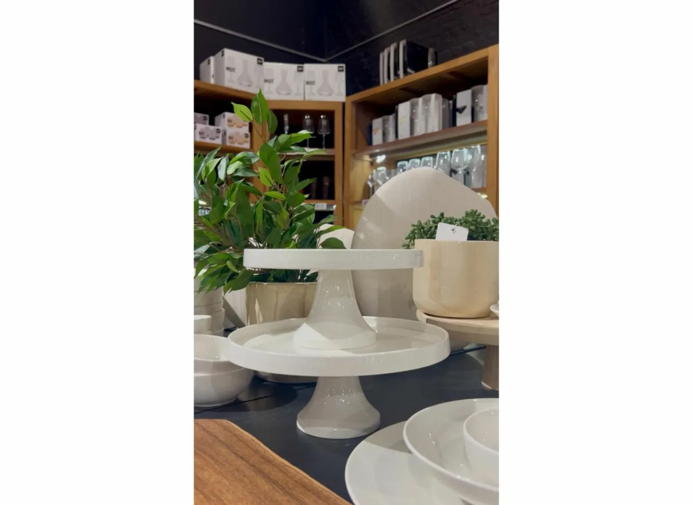 Taartschotels|Taartschotel Cucina Ø22,5x11,5cm - porselein - wit