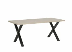 Tafel Alma 180x90cm - melamine - naturel- Eettafels