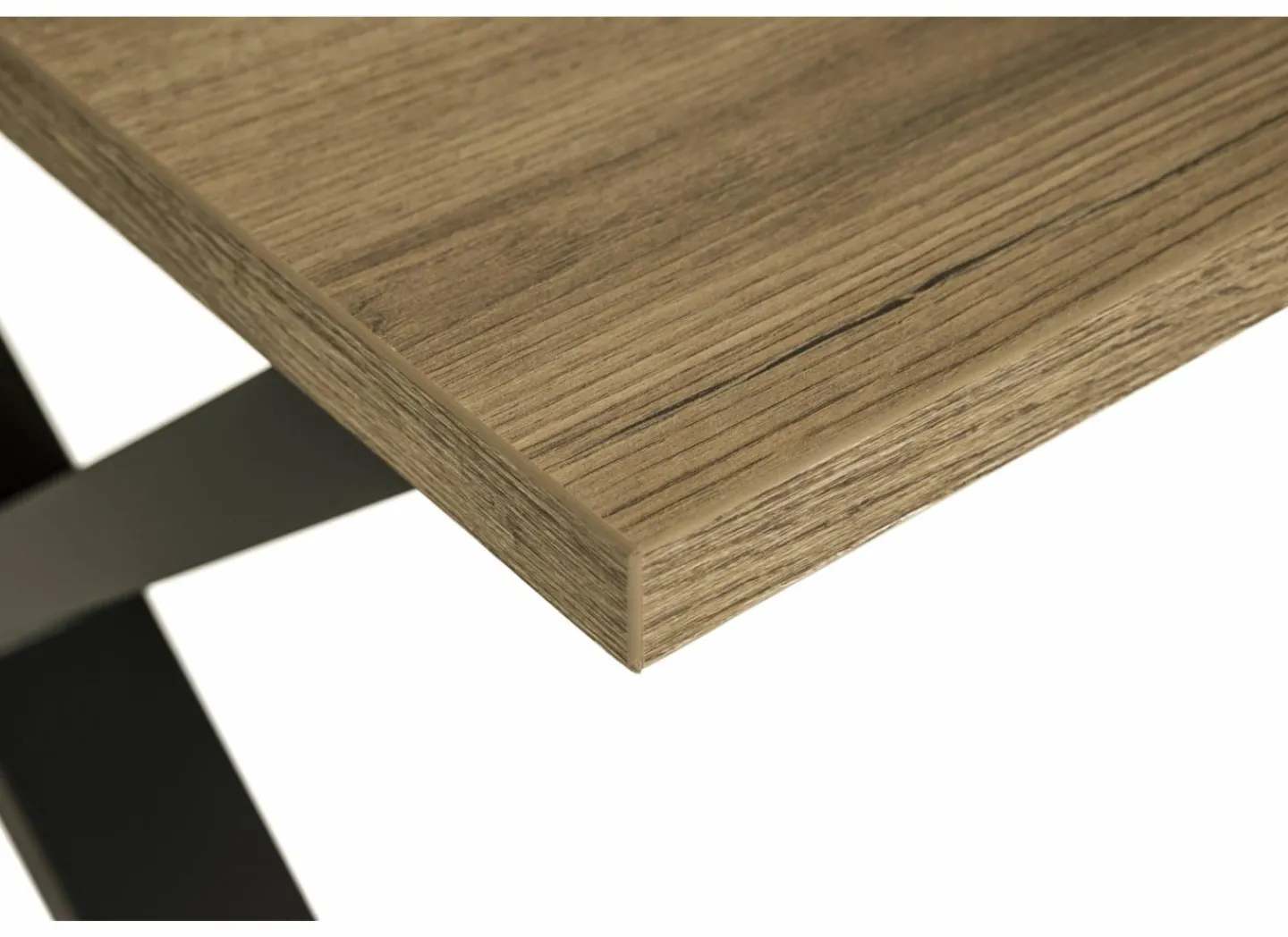 Tafel Bordo 200x95cm - decor - etna eik/zwart- Eettafels