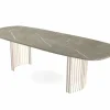 Perfecta Eettafels|Tafel Canvas 180/260x100cm - HPL - marmor lugano & sable