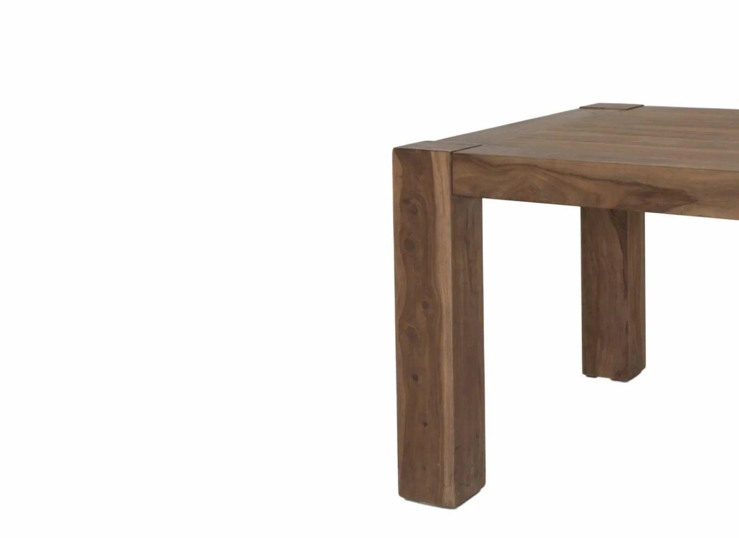 Tafel Carbone 300x110cm - sheesham massief - naturel- Keukentafels|Eettafels