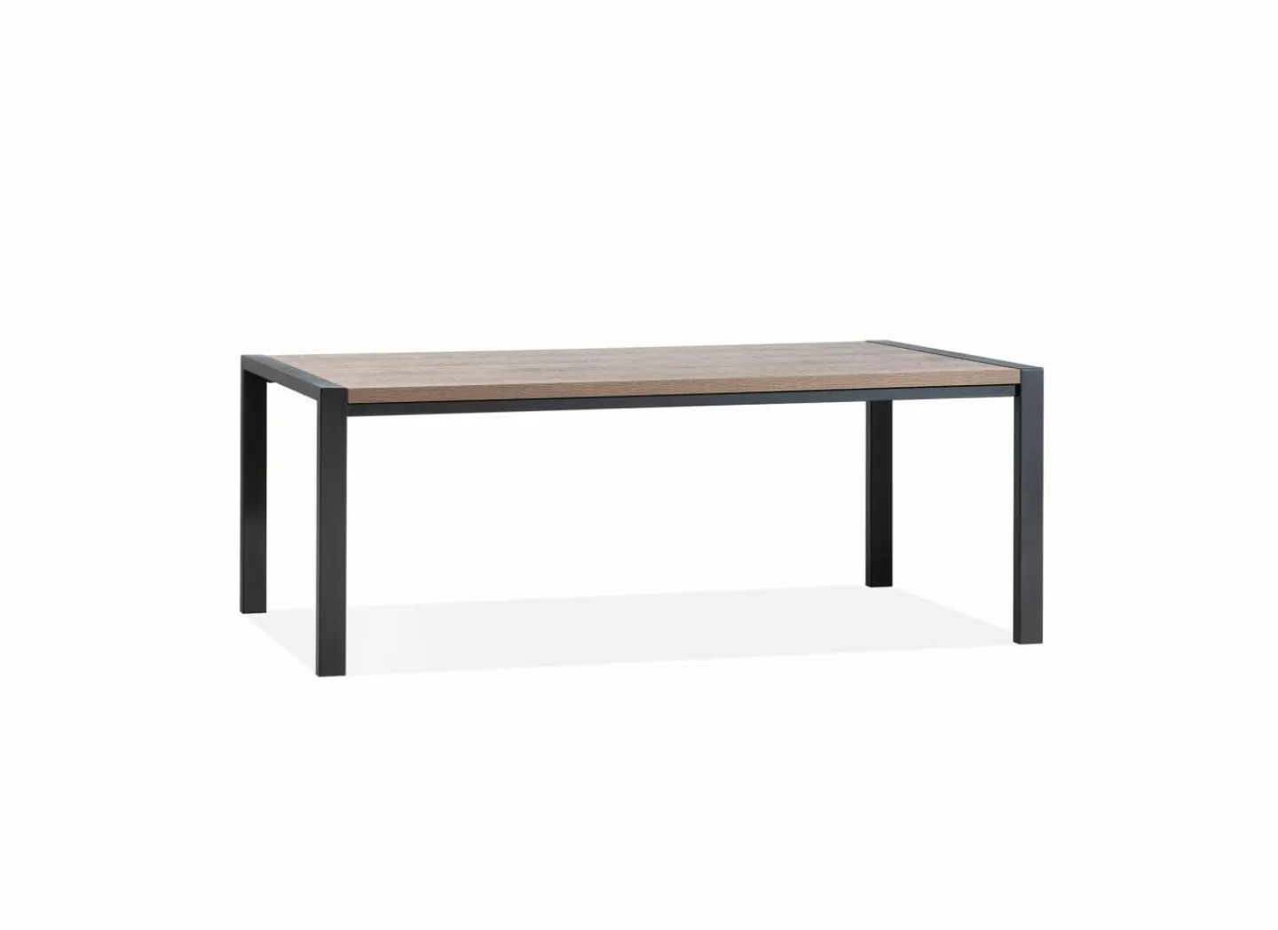 Tafel Cascade 190x90cm - lamulux - mokka- Keukentafels|Eettafels