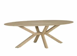 Keukentafels|Eettafels|Tafel Citadel 260x120cm - eik massief - naturel