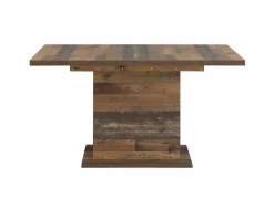 Tafel Clif 160/200x90cm - decor - old wood & donker beton- Keukentafels|Eettafels