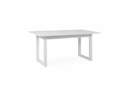 Keukentafels|Eettafels|Tafel Denver 160/200x90cm - decor - wit