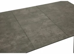 Keukentafels|Eettafels|Tafel Dixon 120/160x80cm - MDF - beton