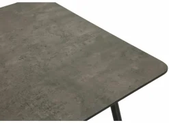 Keukentafels|Eettafels|Tafel Dixon 120/160x80cm - MDF - beton