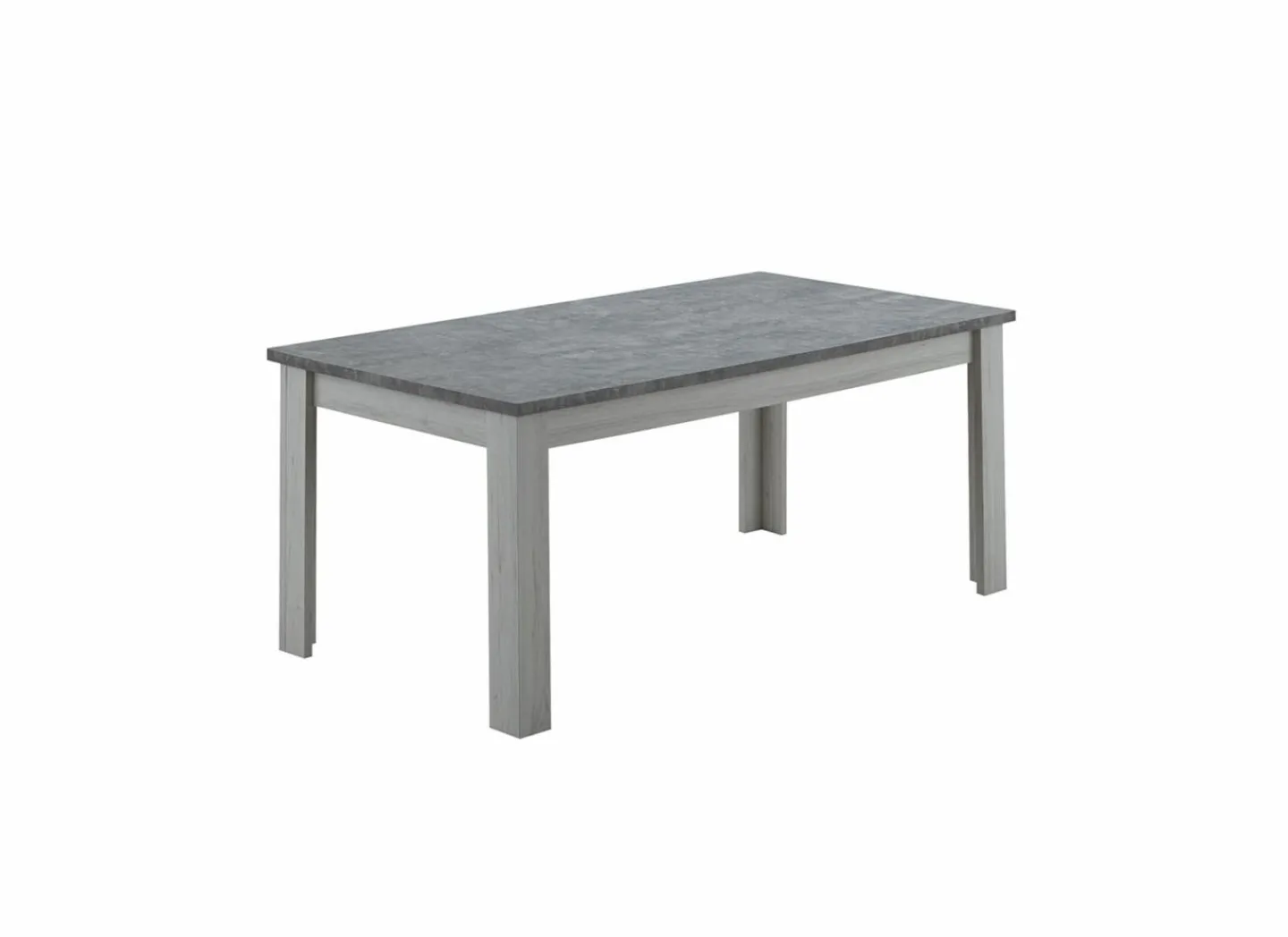 Tafel Emma 170/220x100cm - meubelplaat - light oak- Eettafels