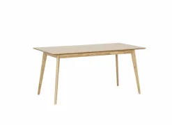 Tafel Ingo 160x80cm - eik massief & decor - naturel- Keukentafels|Eettafels