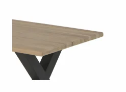 Eettafels|Tafel La Fabrique 240x100cm - eik massief - naturel