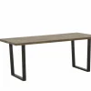 Eettafels|Tafel Leonardo  180x90cm - MDF - bruin