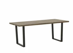 Eettafels|Tafel Leonardo  180x90cm - MDF - bruin