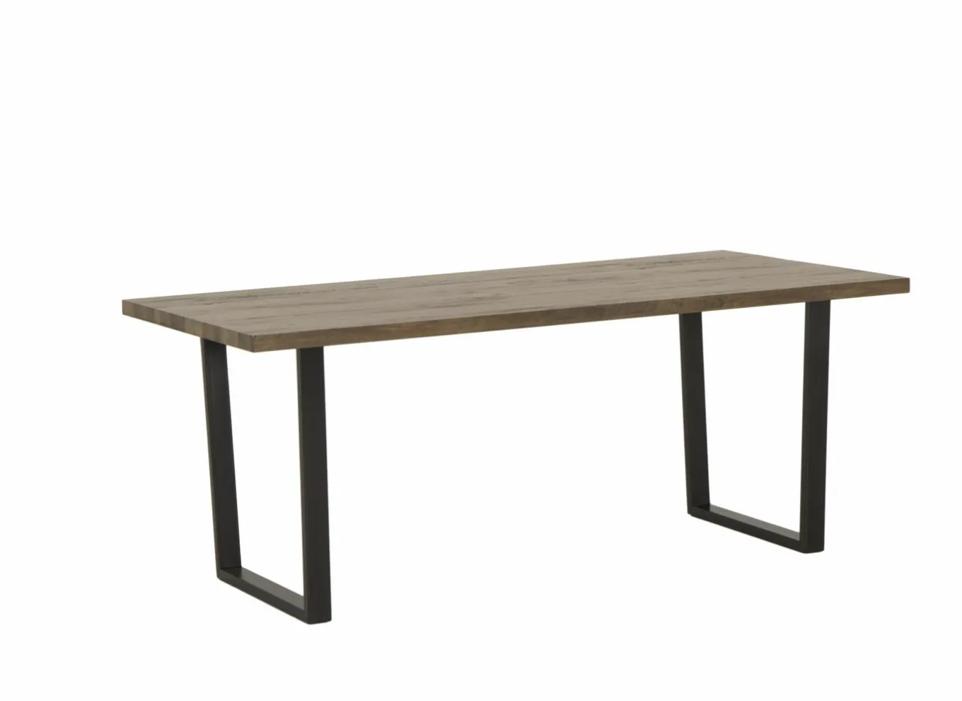Eettafels|Tafel Leonardo 180x90cm - MDF - bruin
