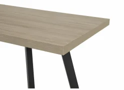 Keukentafels|Eettafels|Tafel Log 159/198x84,5cm - melamine - bruin