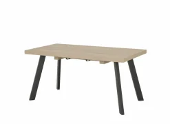 Keukentafels|Eettafels|Tafel Log 159/198x84,5cm - melamine - bruin