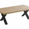 Tafel Marnix 170x100cm - decor - bruin- Eettafels