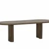 Tafel Marrone 240x100cm - mango massief - bruin- Eettafels