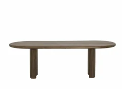 Tafel Marrone 240x100cm - mango massief - bruin- Eettafels