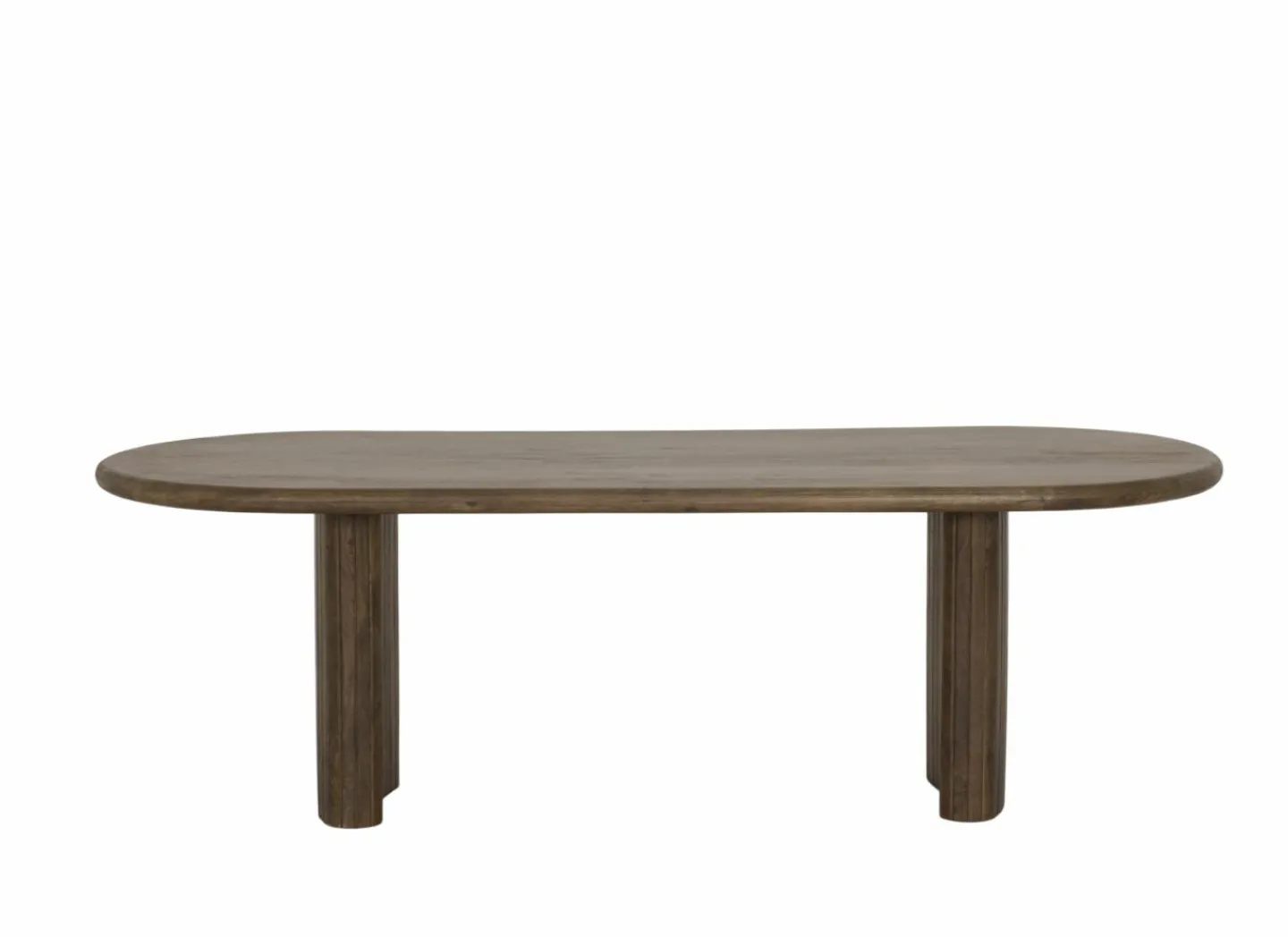 Tafel Marrone 240x100cm - mango massief - bruin- Eettafels