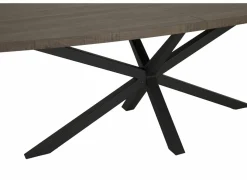 Tafel Mylo 200/260x102cm - lamulux - dark mango- Keukentafels|Eettafels