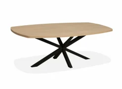 Tafel Mylo 180/240x102cm - lamulux - blond oak- Keukentafels|Eettafels
