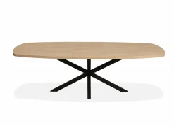 Keukentafels|Eettafels|Tafel Mylo 200/260x102cm - lamulux - blond oak