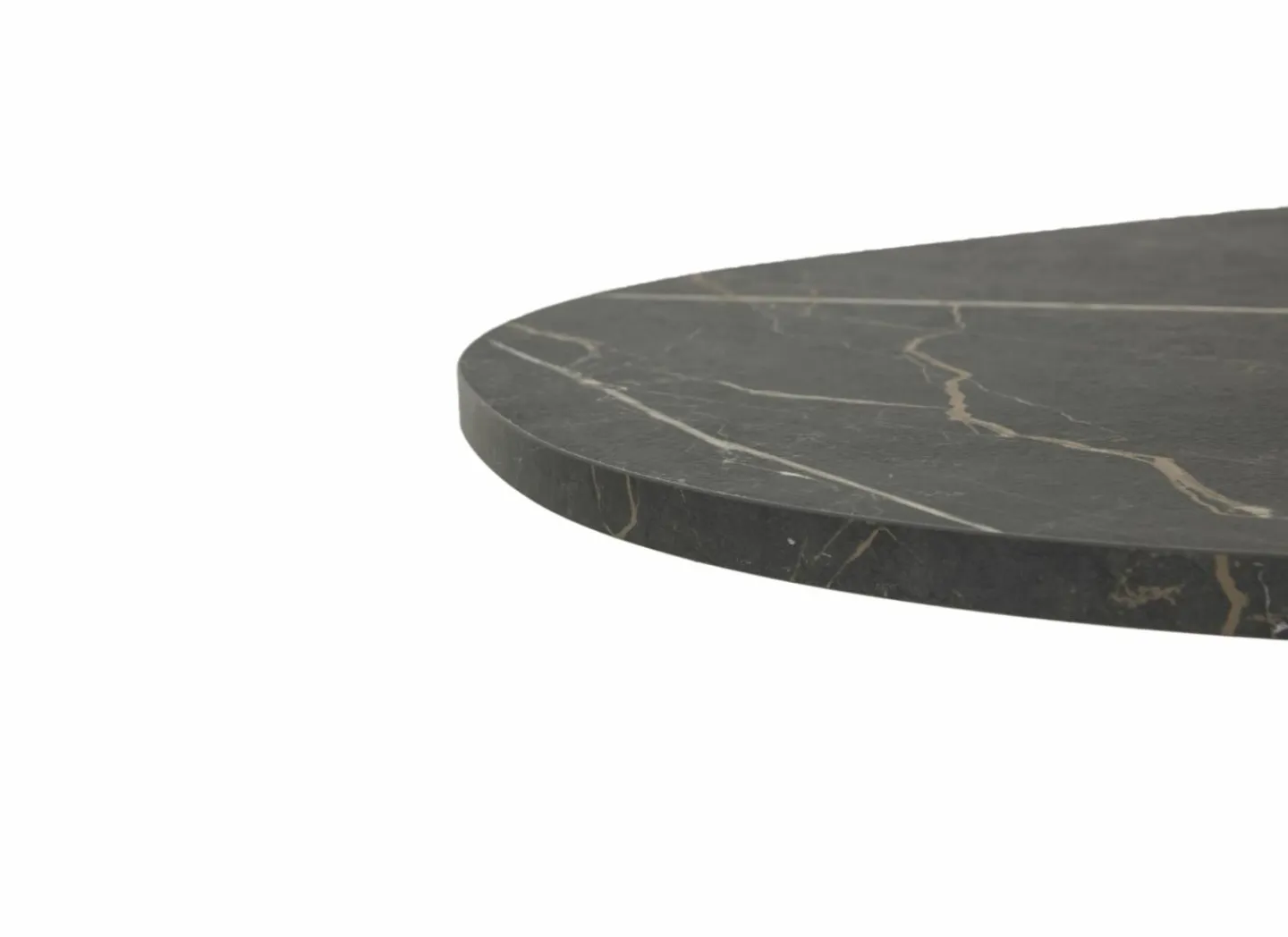 Perfecta Tafel Onyx 150x90cm - decor - antraciet- Keukentafels|Eettafels
