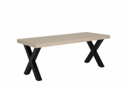 Tafel Orange 184x100 - decor - natuurlijke olm- Eettafels