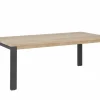 Eettafels|Tafel Palacio 240x100cm - eik massief - naturel