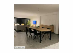 Tafel Palacio 200x100cm - eik massief - naturel- Eettafels