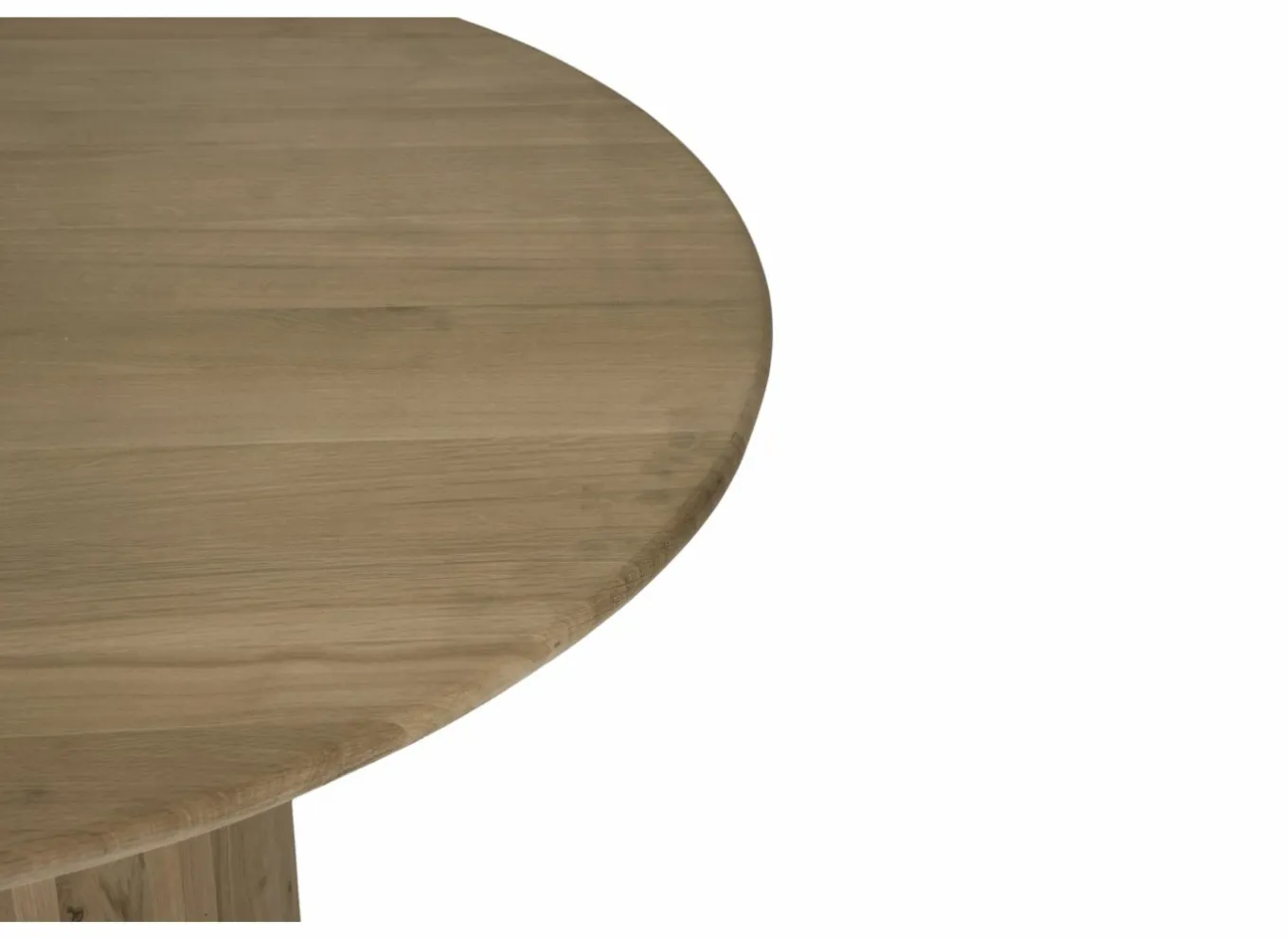 Eettafels|Tafel Pearl 240x110cm - eik massief - naturel